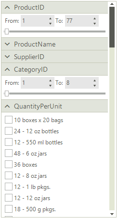 WinForms RadFilterView Overview