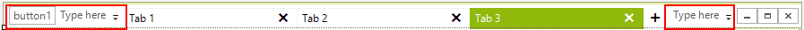 WinForms RadTabbedForm Design Time