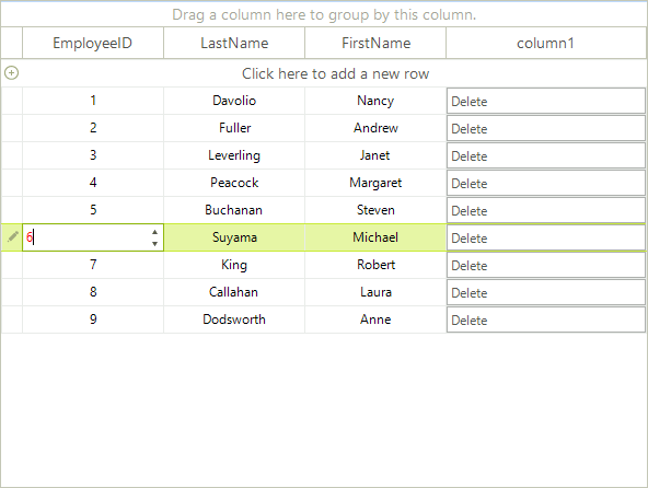 WinForms RadGridView Accessing the editor element