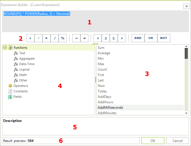 WinForms RadGridView gridview-expressioneditor-overview 002