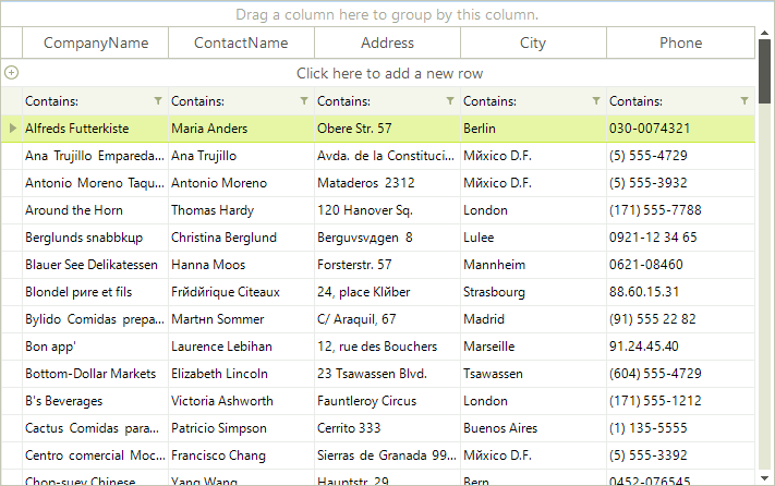 WinForms RadGridView gridview-exporting-data-spread-export 001