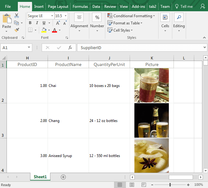 WinForms RadGridView Image Export