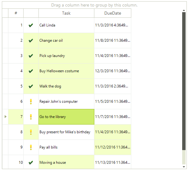 WinForms RadGridView Multiple Cell Selection