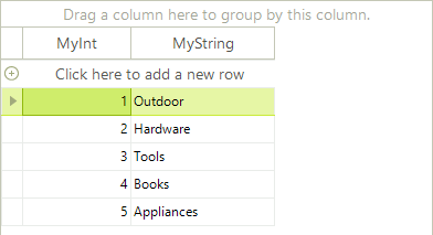 WinForms RadGridView Binding to Lists of Objects