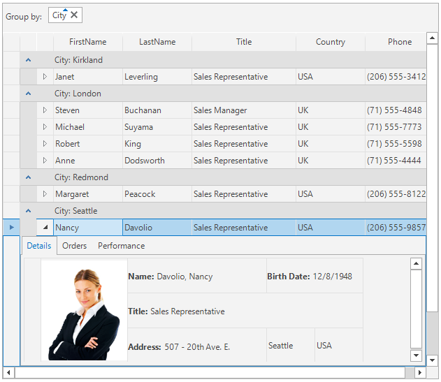 Themes - WinForms GridView Control - Telerik UI for WinForms