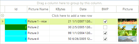 WinForms RadGridView Formatting cell upon a condition