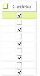 WinForms RadGridView GridViewCheckBoxColumn