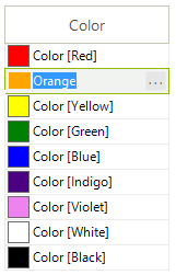 WinForms RadGridView GridViewColorColumn