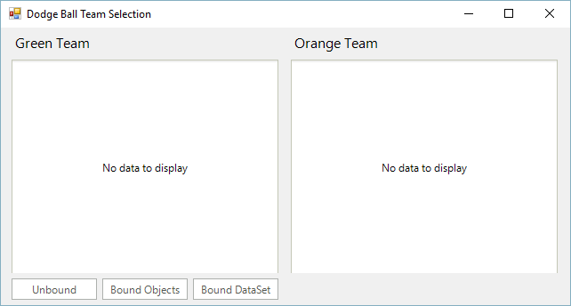 WinForms RadGridView Custom Form