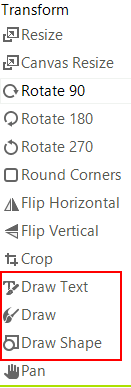 WinForms RadImageEditor Draw Buttons