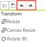 WinForms RadImageEditor History