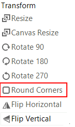 WinForms RadImage-Editor Round Corners Option