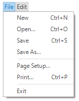 WinForms RadMenus Light Theme