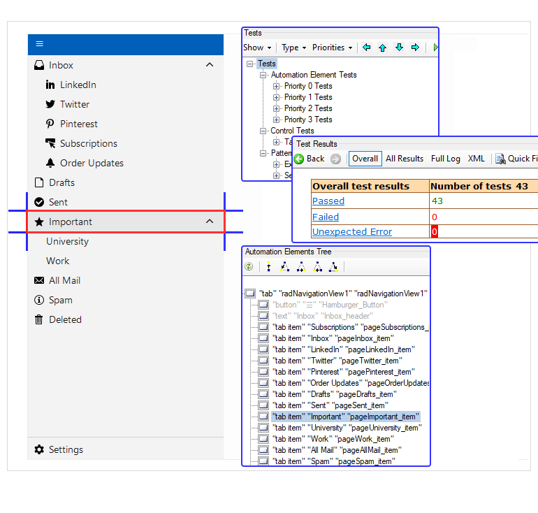 navigationview-ui-automation