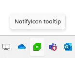 RadNotifyIcon's Tooltip