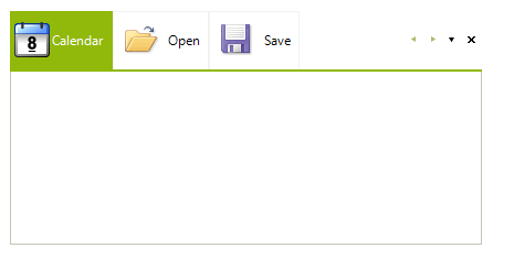 WinForms RadPageView Fitting Items None