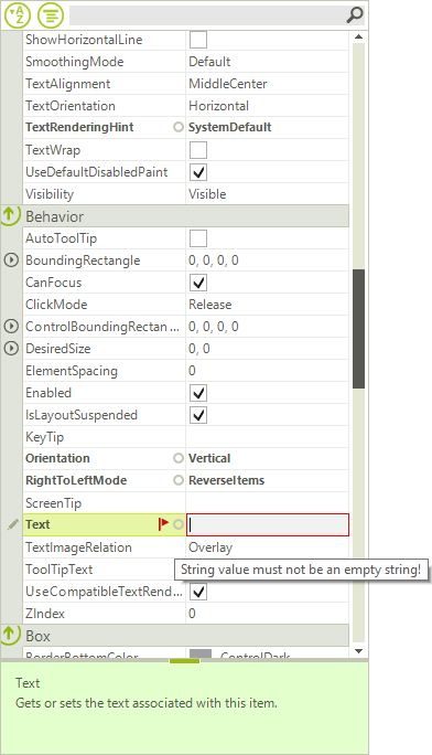 WinForms RadPropertyGrid Validation