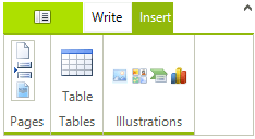 WinForms RadRibbonBar RibbonBar with Smaller Width