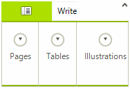 WinForms RadRibbonBar Collapsed Groups