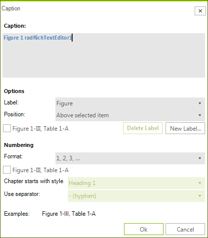 WinForms RadRichTextEditor 