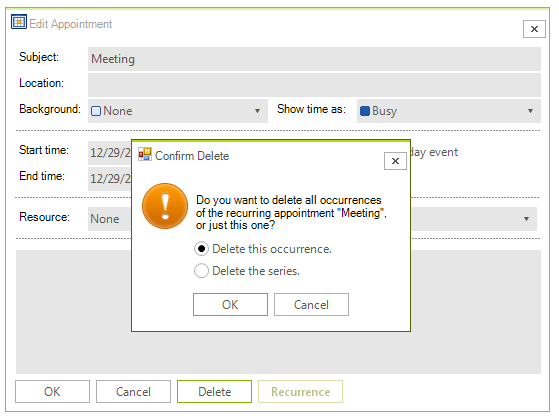 WinForms RadScheduler Delete button in the EditAppointmentDialog