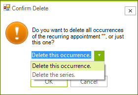 WinForms RadScheduler Custom DeleteRecurringAppointmentDialog