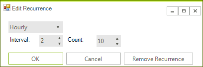 WinForms RadScheduler Custom EditRecurrenceDialog