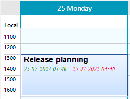 WinForms RadScheduler Appointment Customized Text