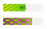 WinForms RadProgressBar Dashed