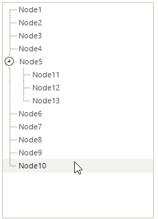 WinForms RadTreeView Node2 is dropped on Node8