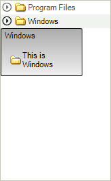 WinForms RadTreeView RadOffice2007ScreenTip