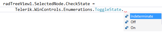 WinForms RadTreeView ToggleState