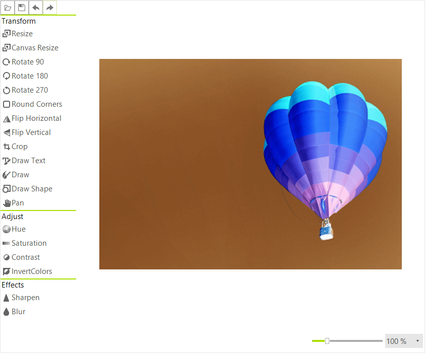 WinForms RadImageEditor Inverted Colors