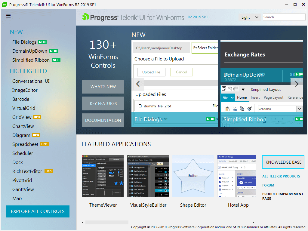 Getting Started Telerik Ui For Winforms