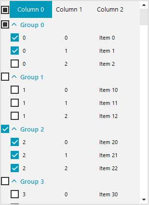 Check All Functionality in RadListView's Group Items - Telerik UI for ...