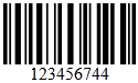 WinUI RadBarcode barcode-1d-barcodes 012