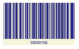 WinUI RadBarcode Barcode Colors