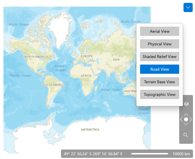 WinUI RadMap Rad Map Features Providers ArcGIS Config