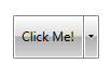 The created split button