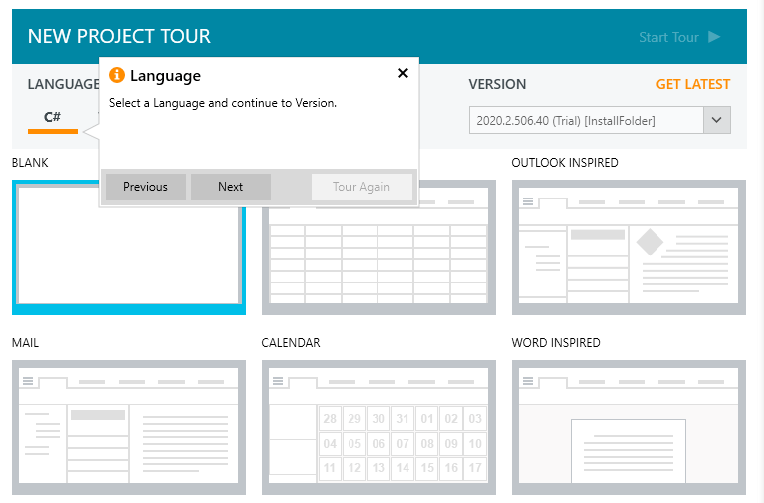 RadCallout in the Fluent theme