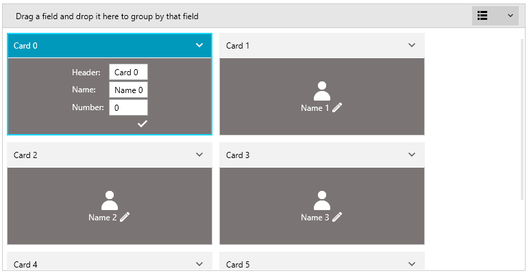 WPF RadCardView Custom card contents in edit state