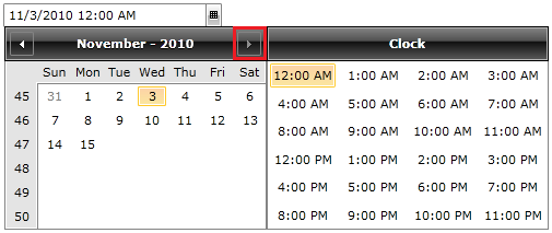 WPF RadDateTimePicker with DisplayDateStart and DisplayDateEnd Limitation