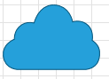 Rad Diagram Features Shapes Cloud Shape