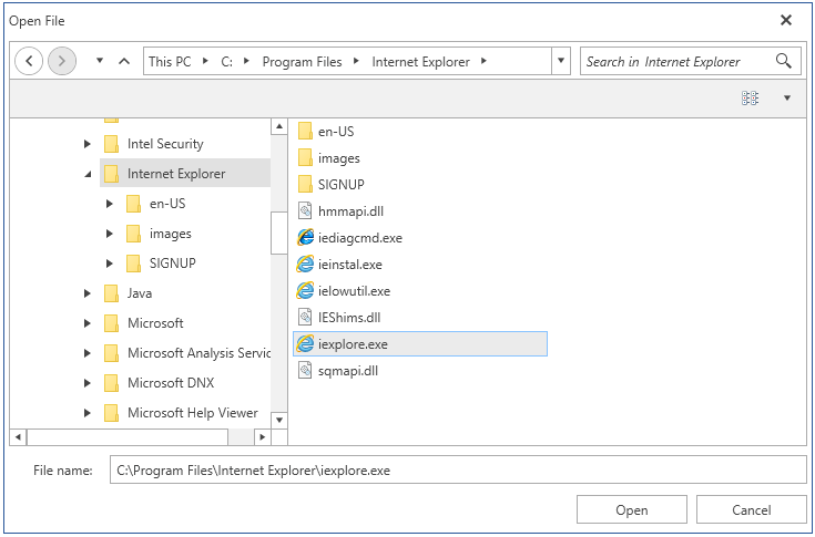 RadOpenFileDialog in single selection mode