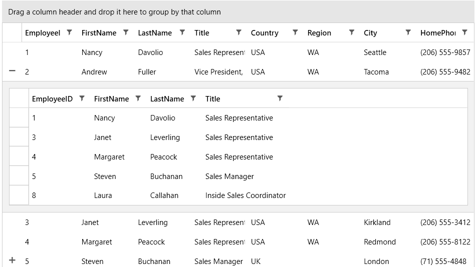 GridView Self-Referencing