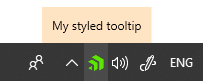 RadNotifyIcon with customized tooltip