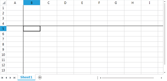 Rad Spreadsheet UI Freeze Panes 02