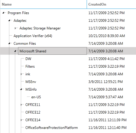 Rad Tree List View Connecting Lines