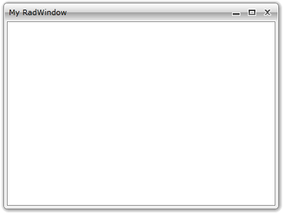WPF RadWindow Custom Header Template