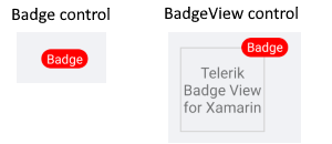 Badge vs BadgeView